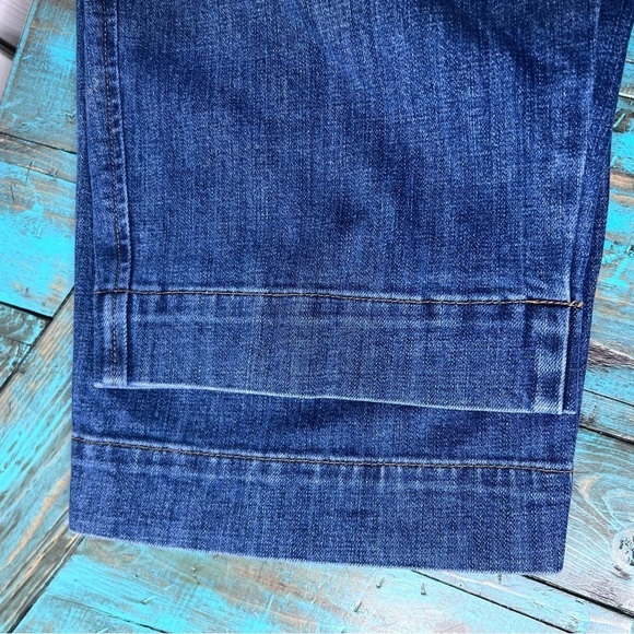 Talbots Wide Leg Crop Jeans Size 12P - Picture 6 of 11